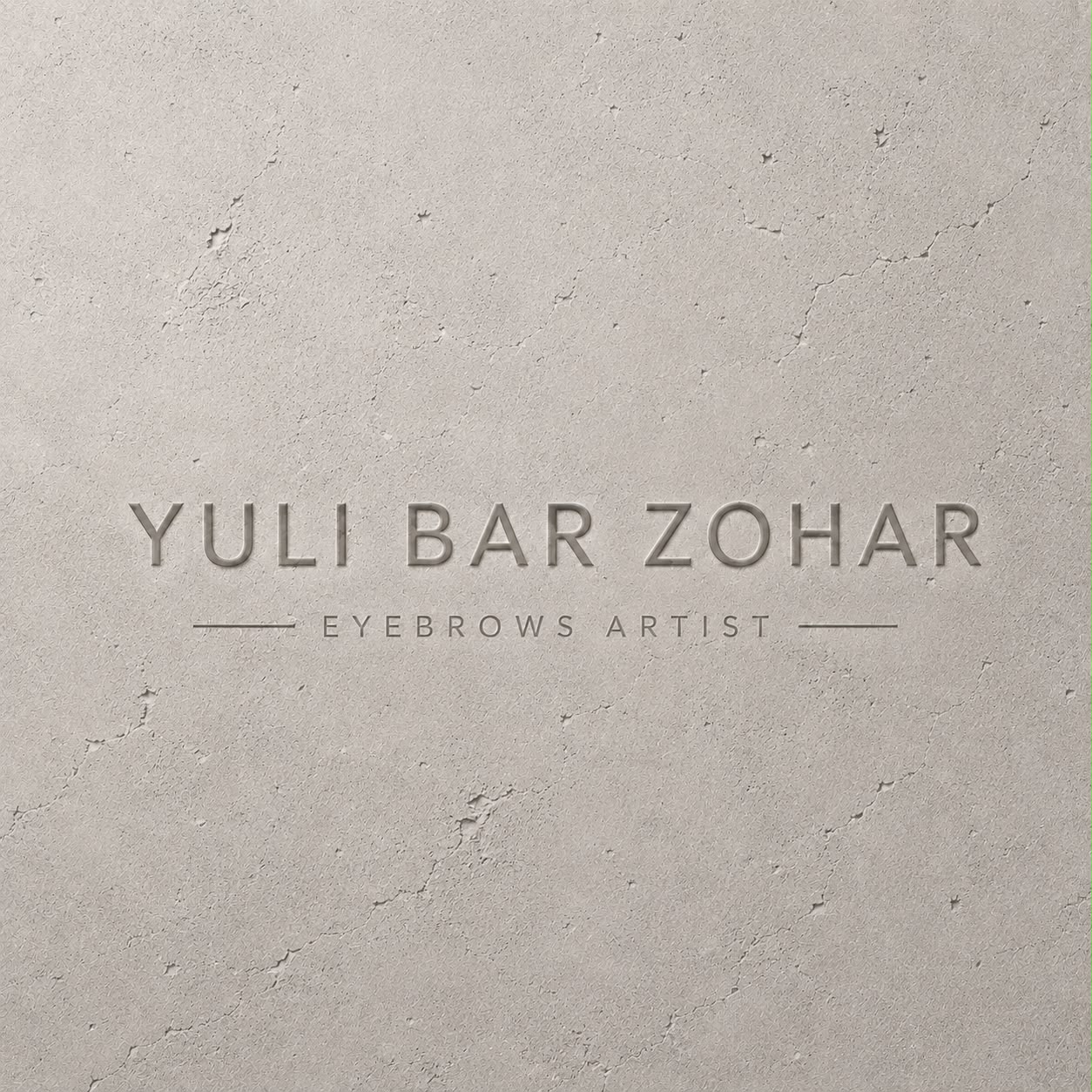 Yuli Bar Zohar — Eyebrows Artist
